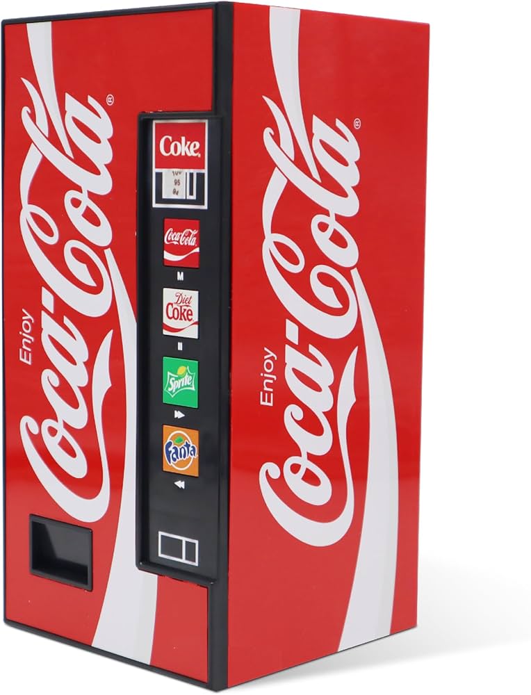 Amazon.com: Coca-Cola Vending Machine Bluetooth Speaker, Dual 5W